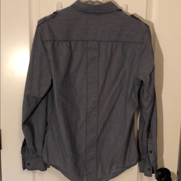 Jean Blue button down - Picture 2 of 3